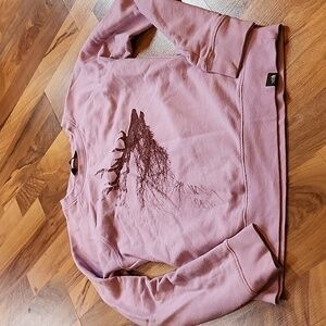 The North Face Size M Purple Sweatshirt